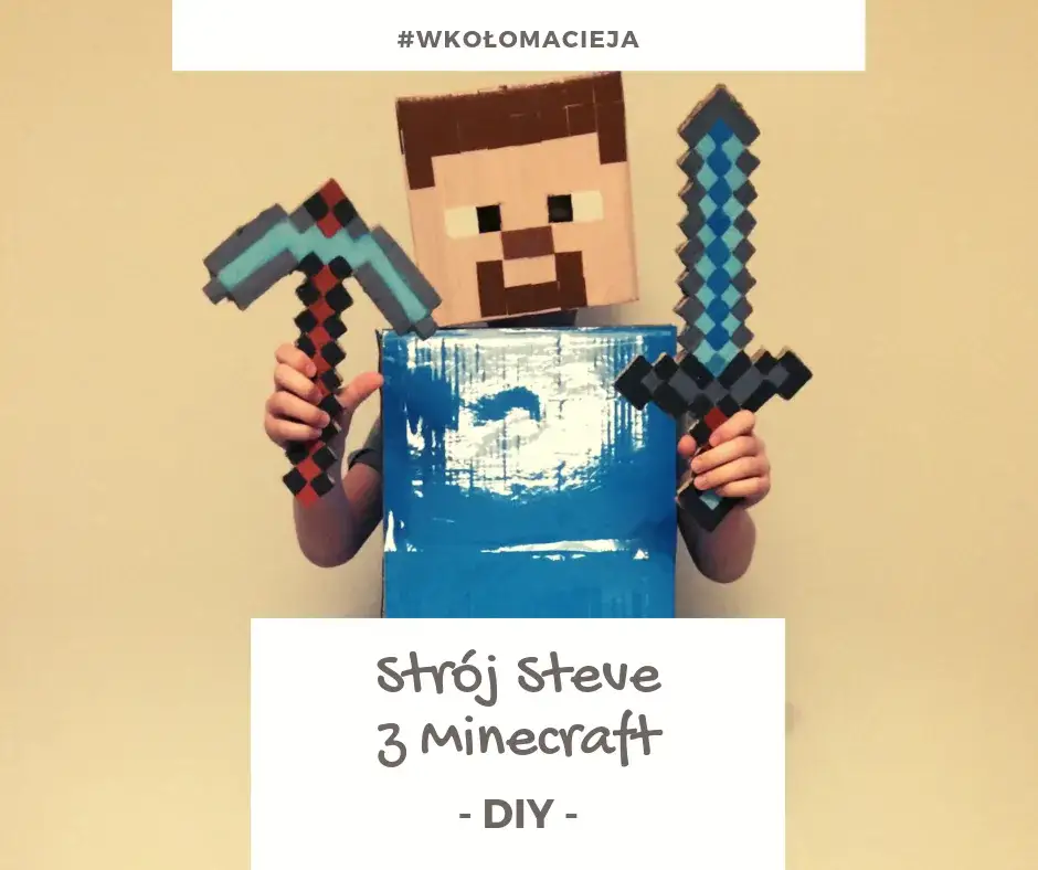 Zdjęcie Jak zrobić strój Minecraft - łatwe pomysły na DIY i inspiracje
